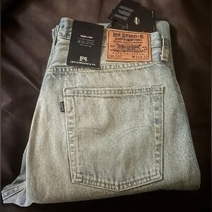 Levis strauss blue tab 1980s 501 japanese denim (sz-W31 L32) Vintage brand new